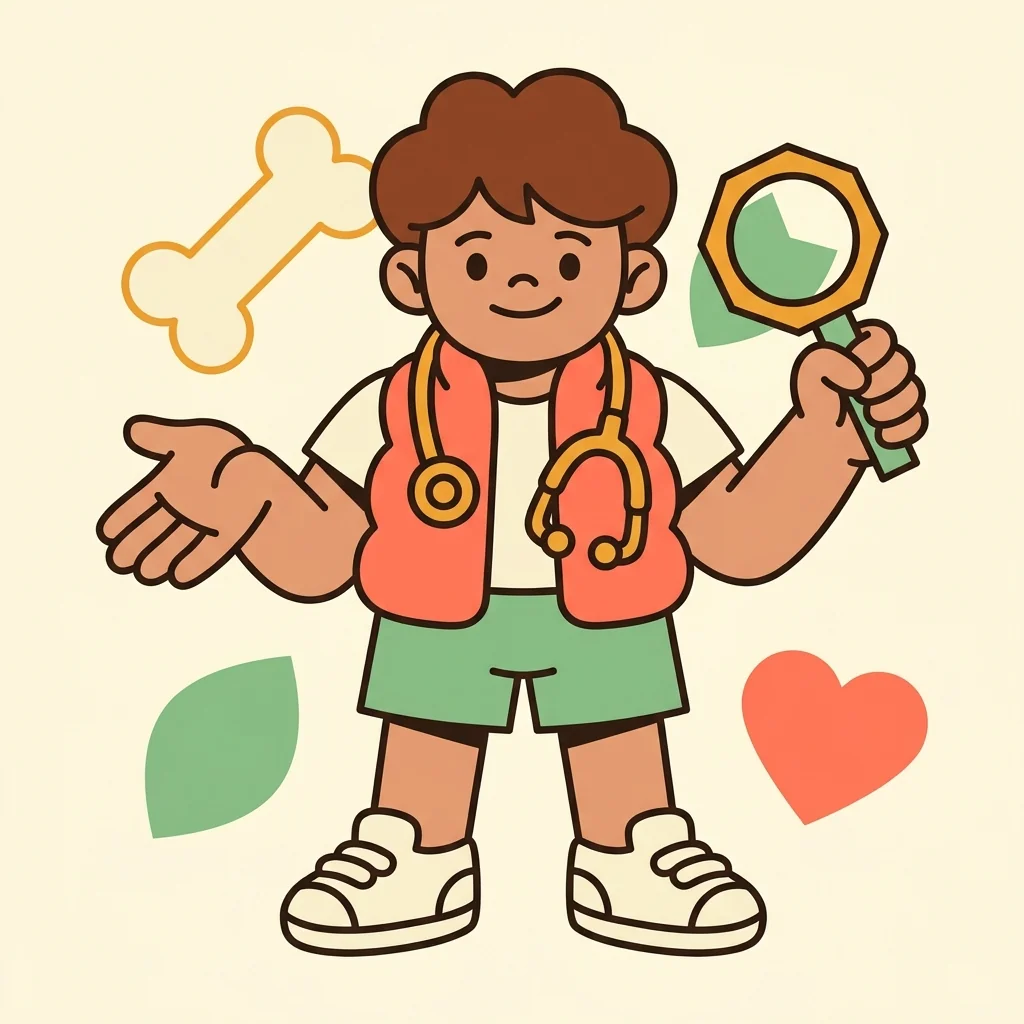 BodyForge mascot encouraging