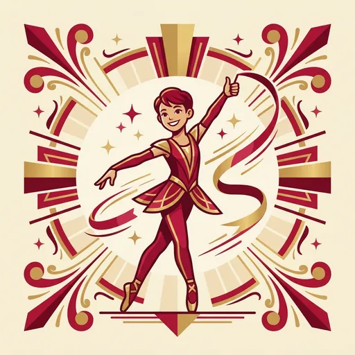DanceQuest mascot