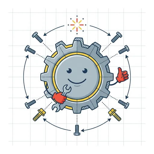 MachineForge mascot