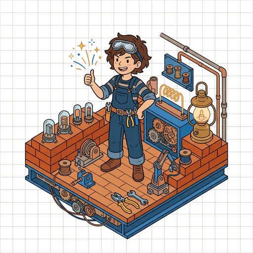 MakerForge mascot