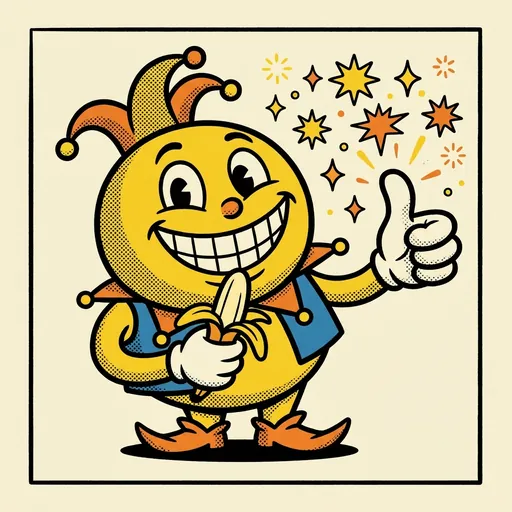 PunchlineForge mascot