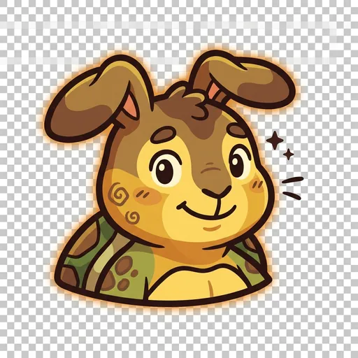 Tortoise Hare portrait