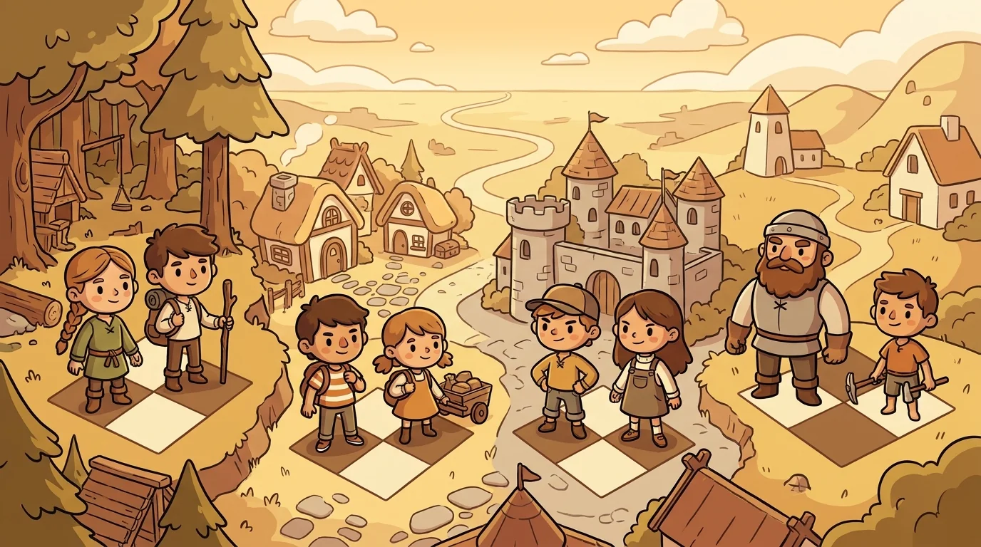 The Pawn Cohort — Pawn Patrol, Sienna and Bran, Trotter and Trundle, Gable and Garrett chapter opener