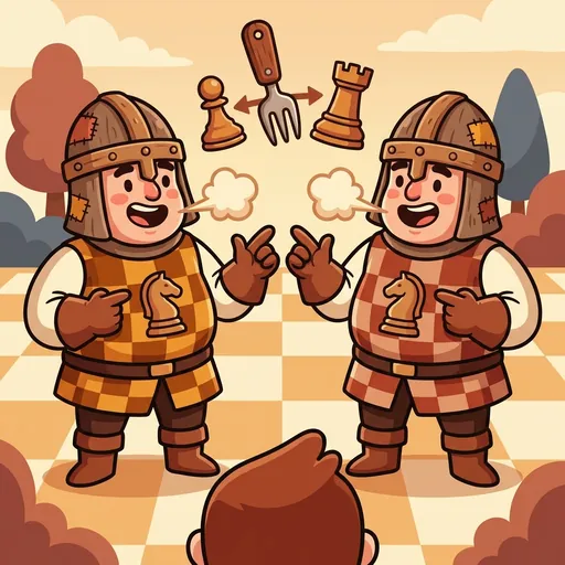 Twin Knights of Fork Hill chapter opener