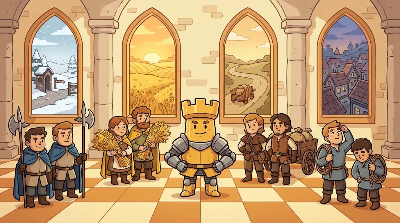 The Pawn Cohort opener illustration